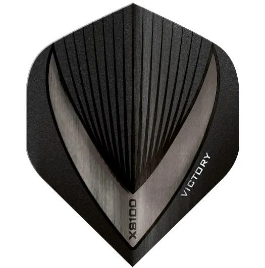 100 Sets Victory Darts XS100 Vista-R Smokey Extra Strong Dart Flights