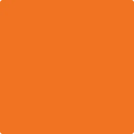 2015-10: Electric Orange by Benjamin Moore