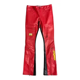 6NBRHD: Oil Slick Stacked Pants P1601