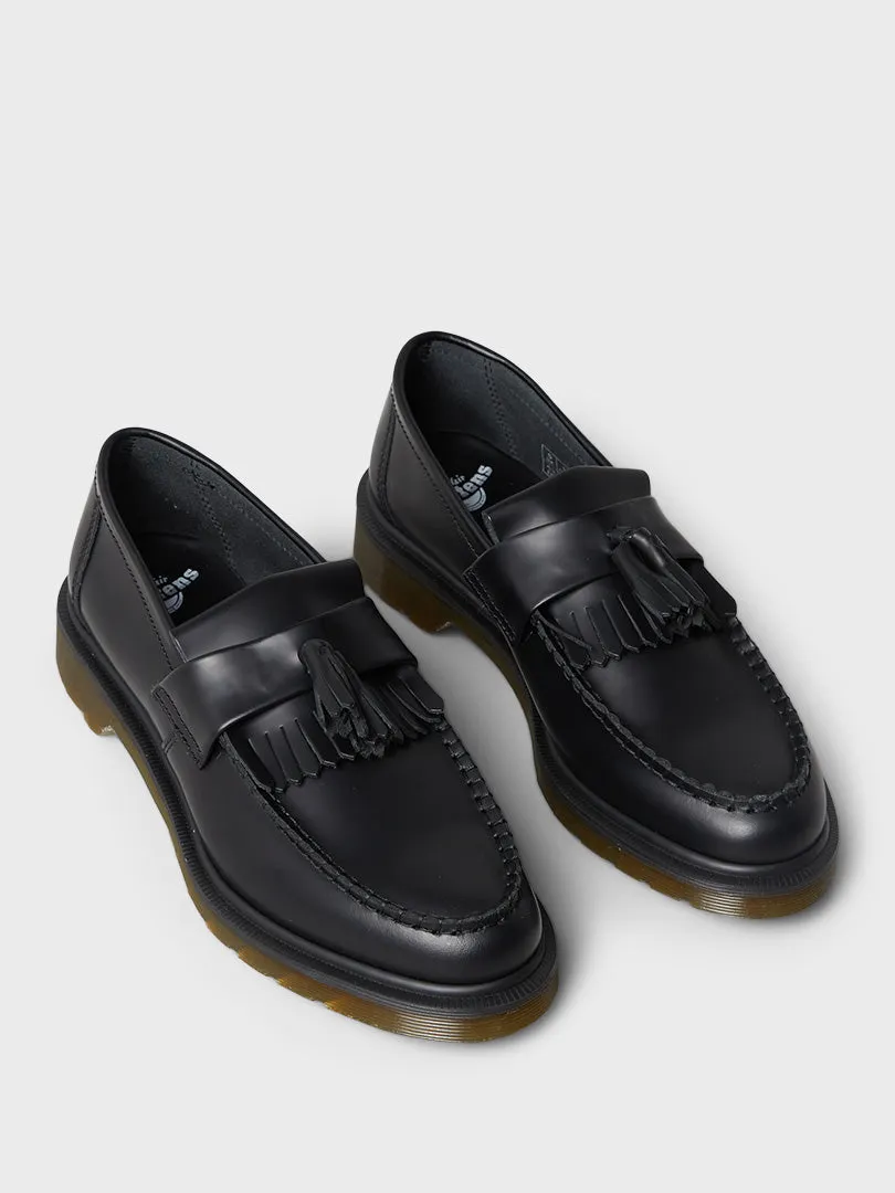 Adrian Loafers in Black Polished Smooth