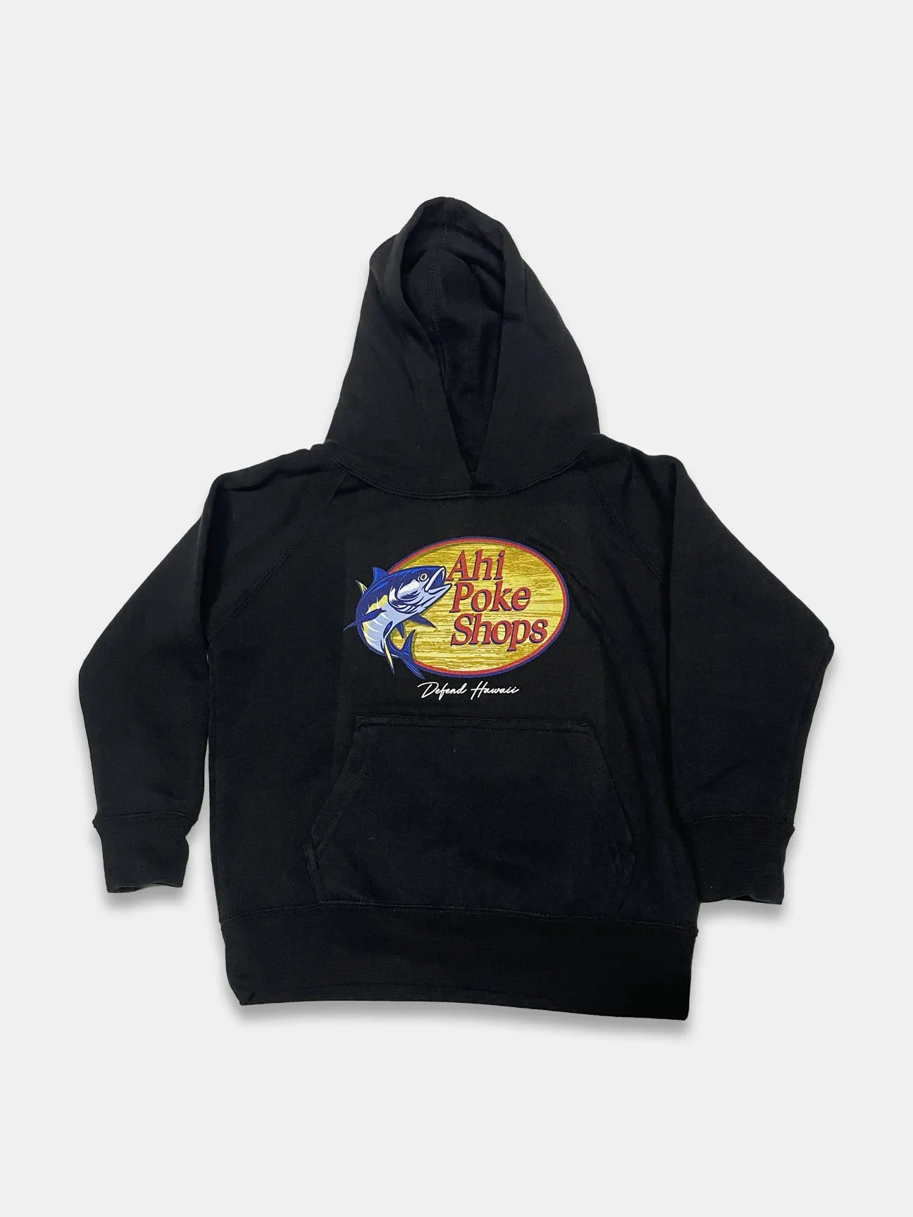 AHI POKE SHOPS Youth Black Hoodie