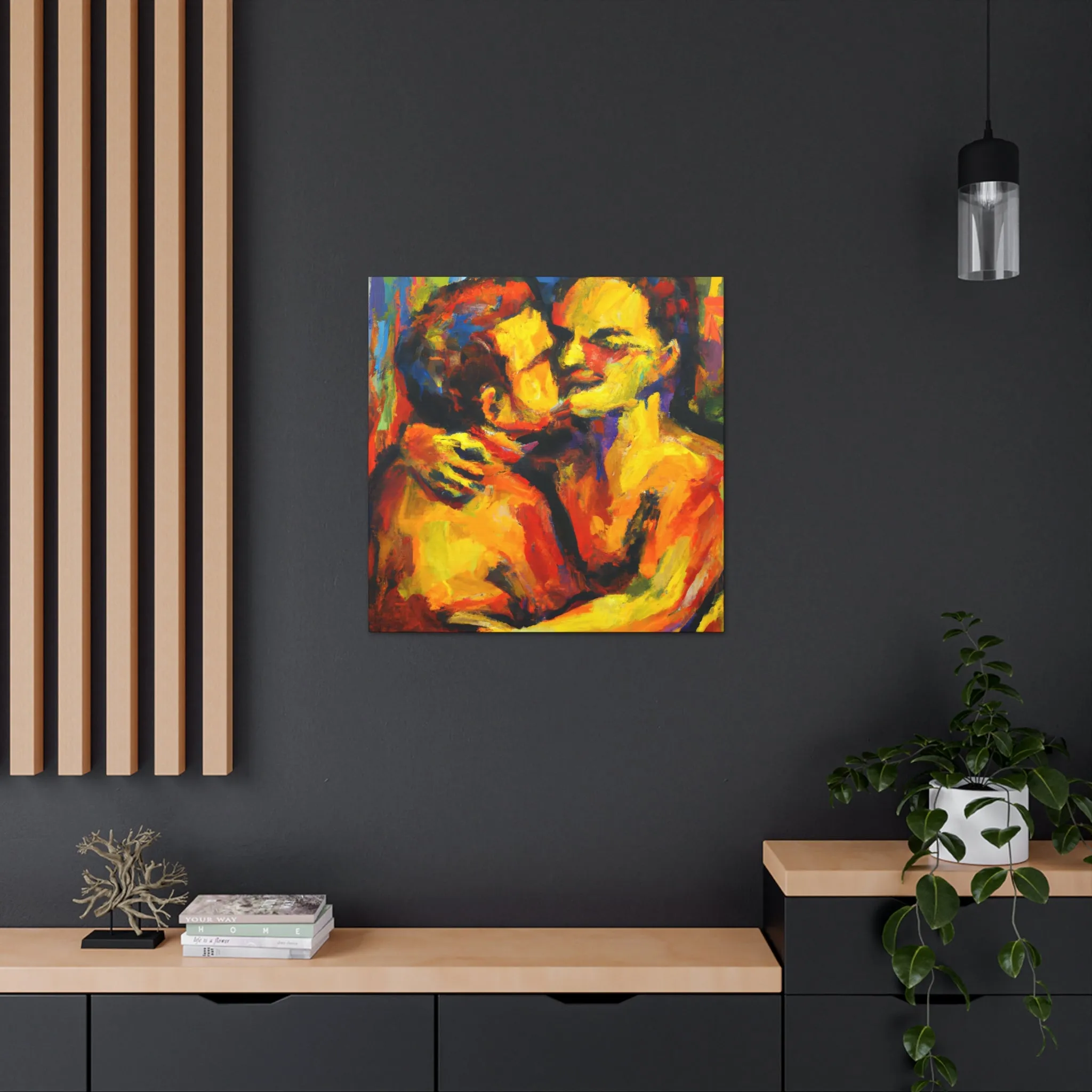 Alexandro - Gay Love Canvas Art