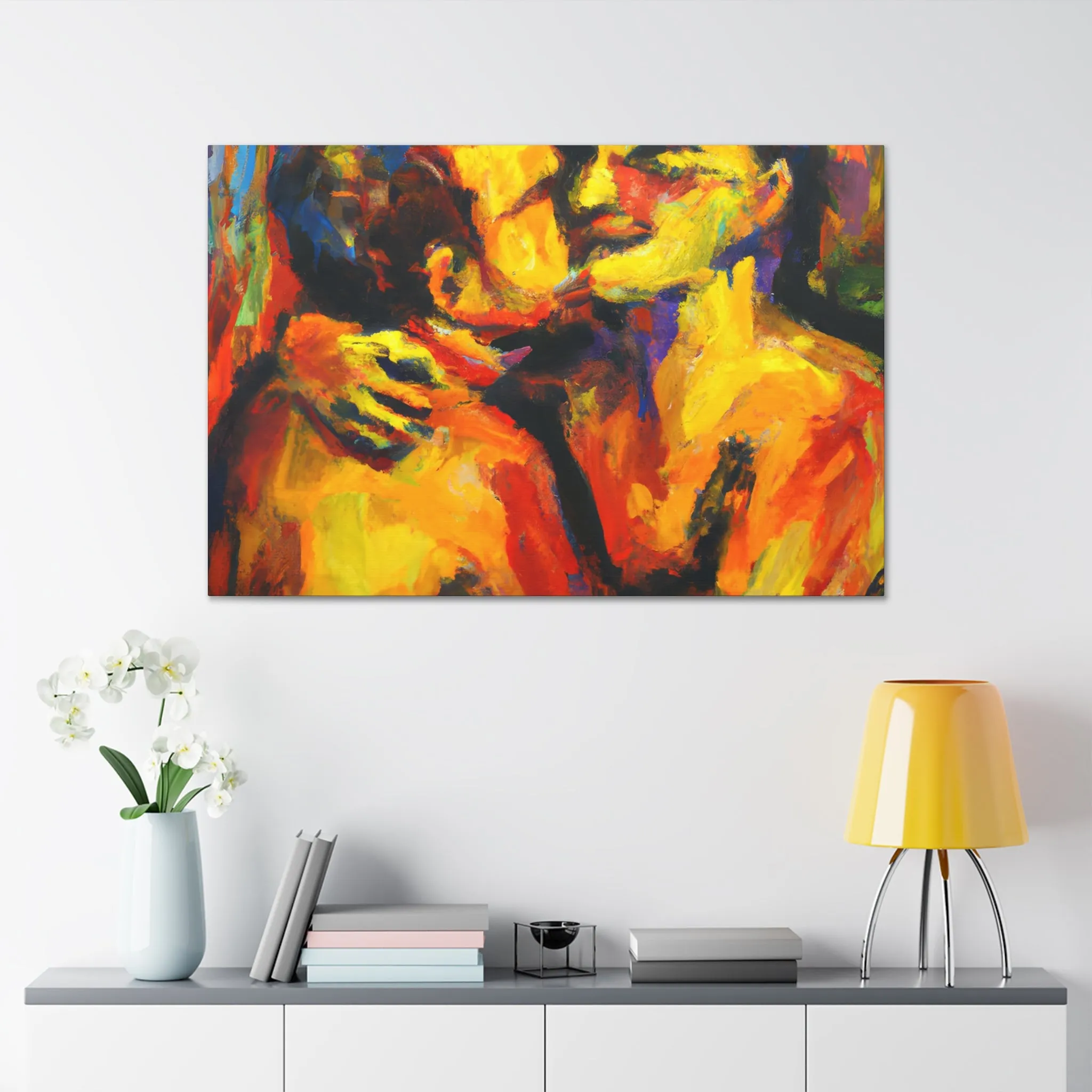 Alexandro - Gay Love Canvas Art