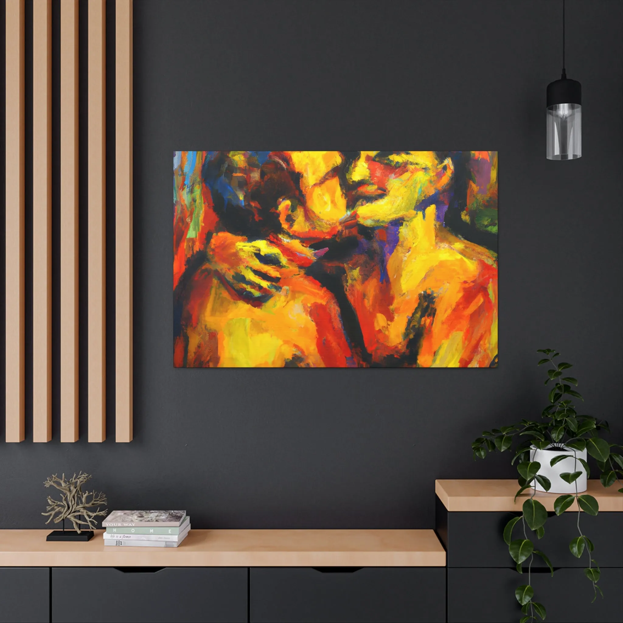 Alexandro - Gay Love Canvas Art