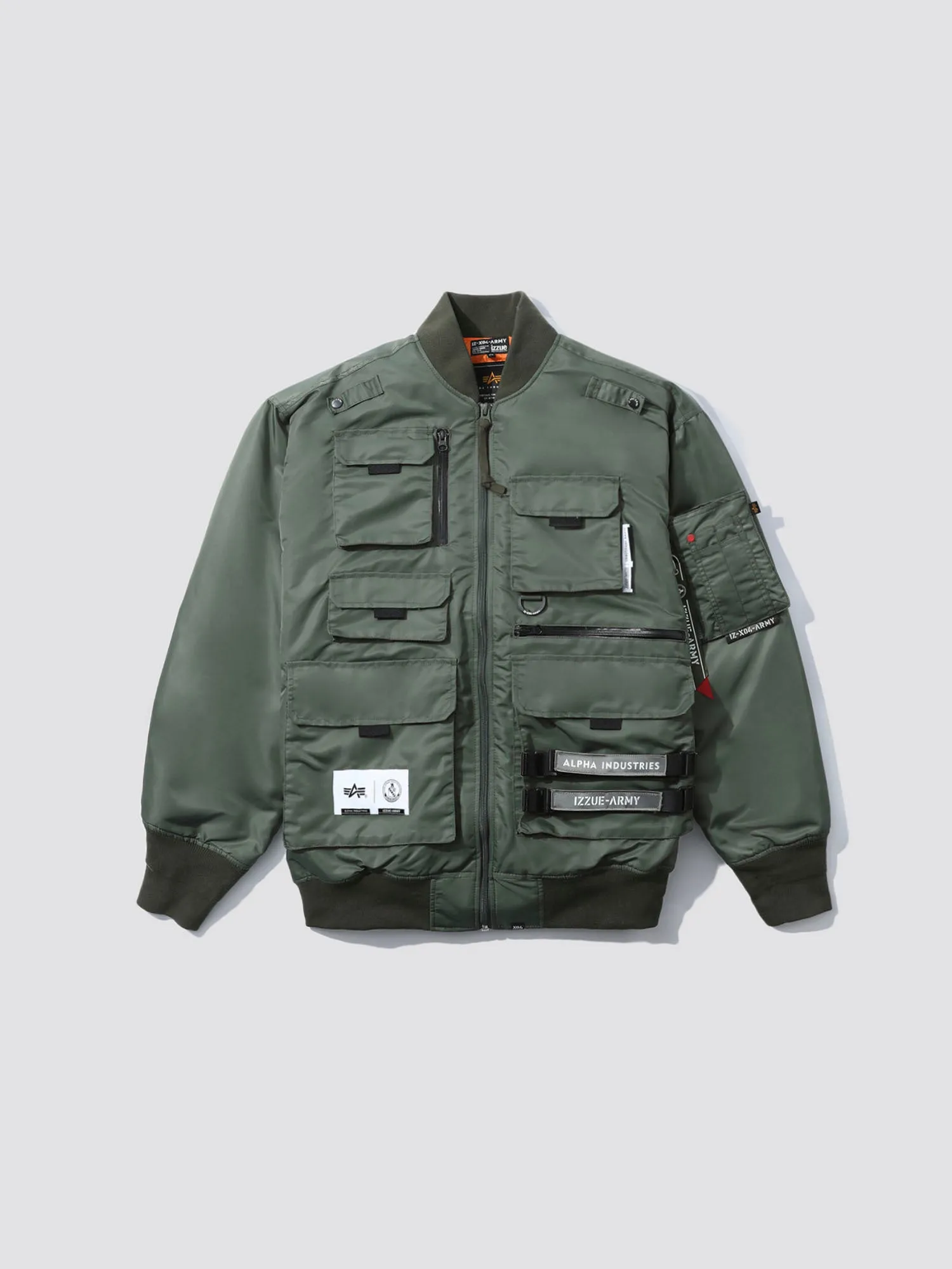 ALPHA X IZZUE UTILITY MA-1 JACKET