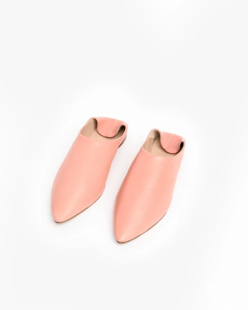 Amina Nappa Flat in Pink