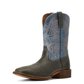 Ariat Boots Mens Sport Smokewagon Rampant Charcoal/Noon Blue