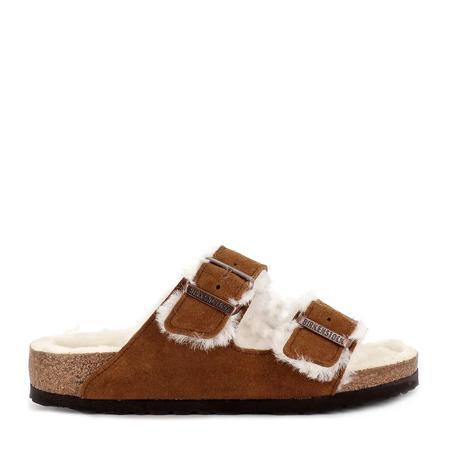 ARIZONA SHEARLING - MINK SUEDE