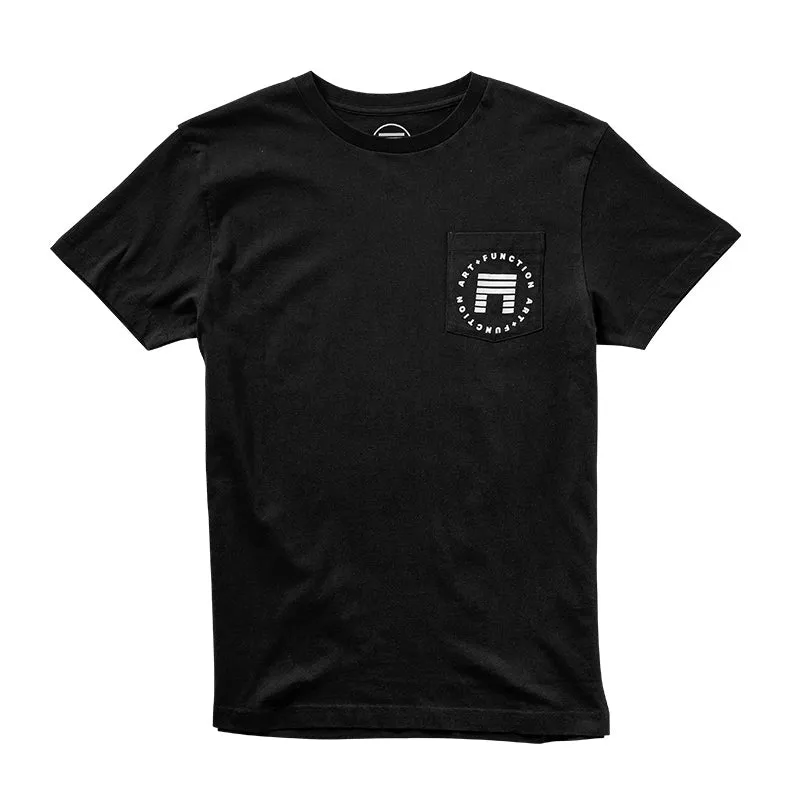 ART   FUNCTION POCKET TEE - BLACK