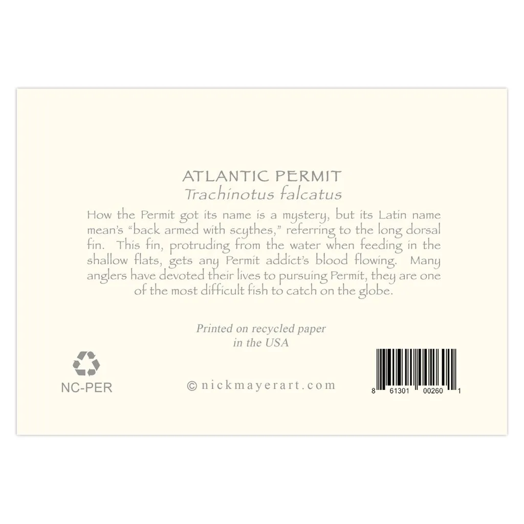 Atlantic Permit Notecards