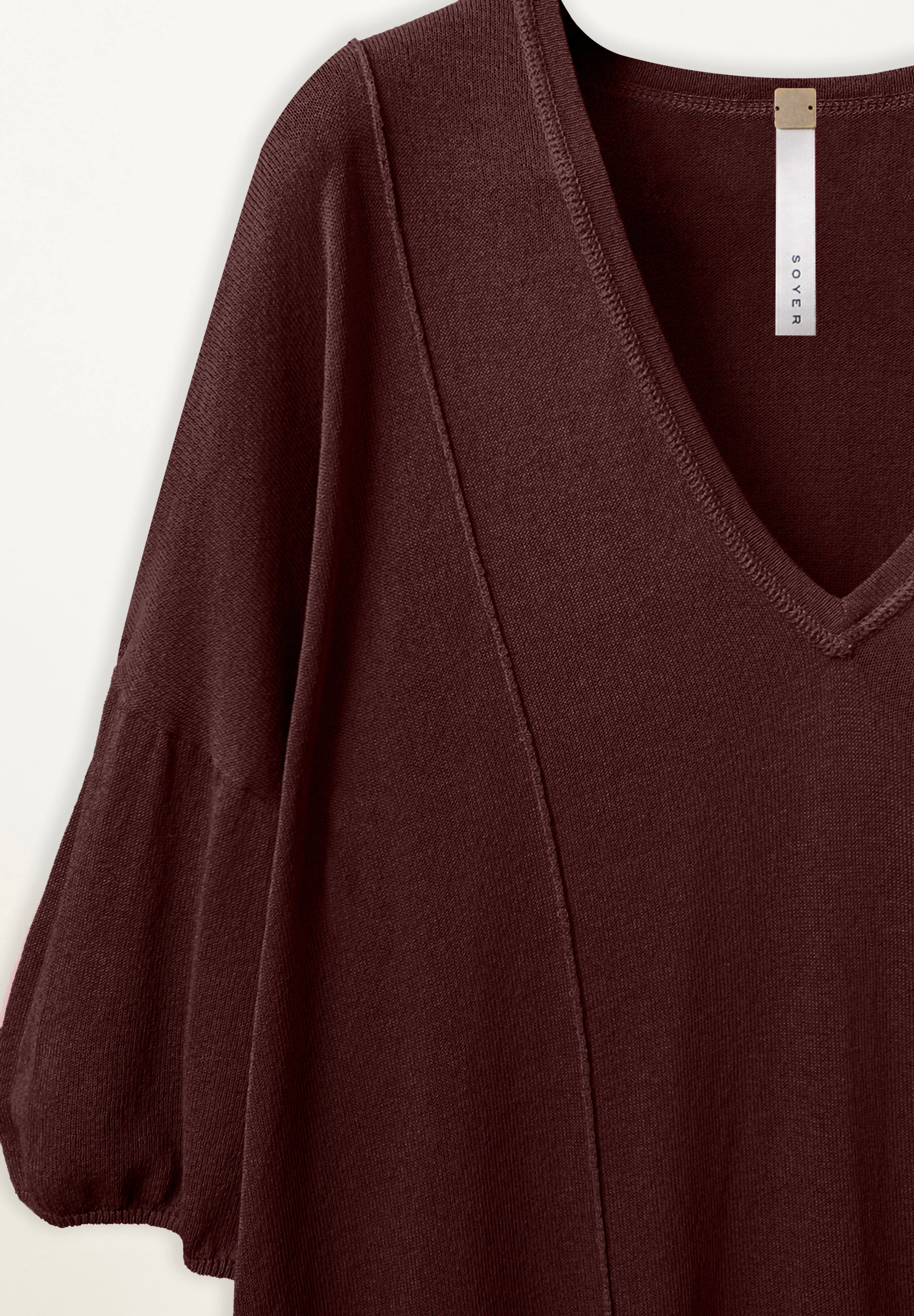 Avery Summer Tunic in Plum