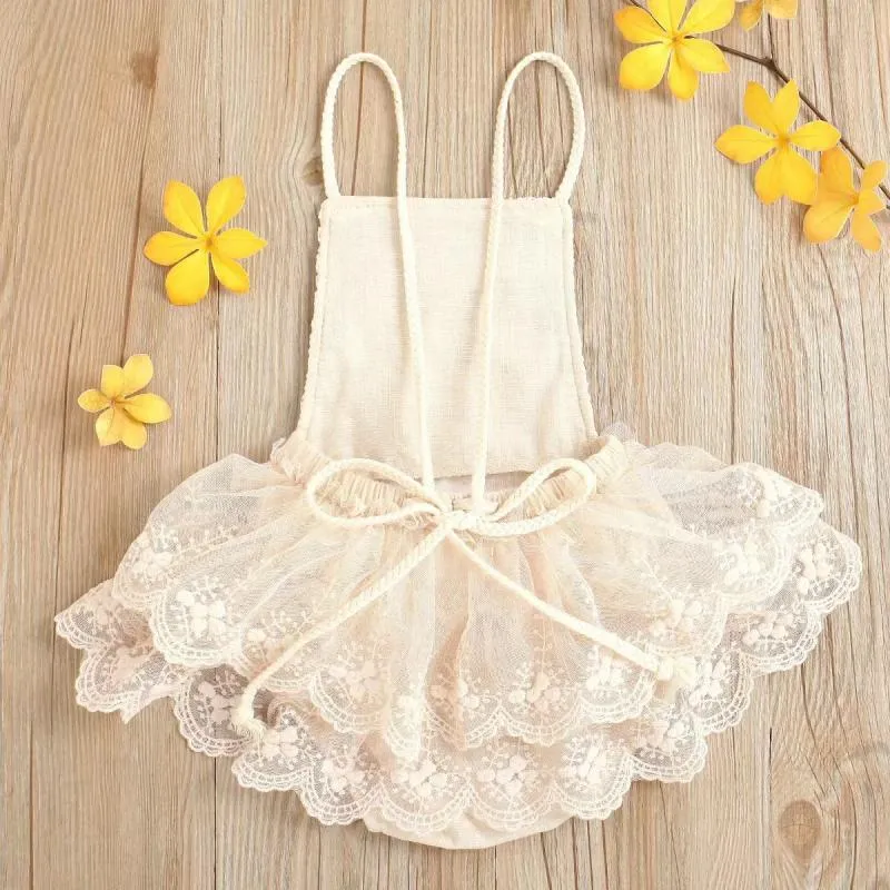 Baby Girl Summer Lace Romper