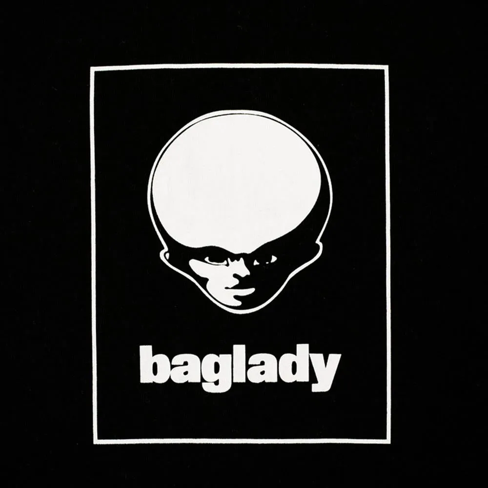 Baglady Alien Logo T-Shirt - Black