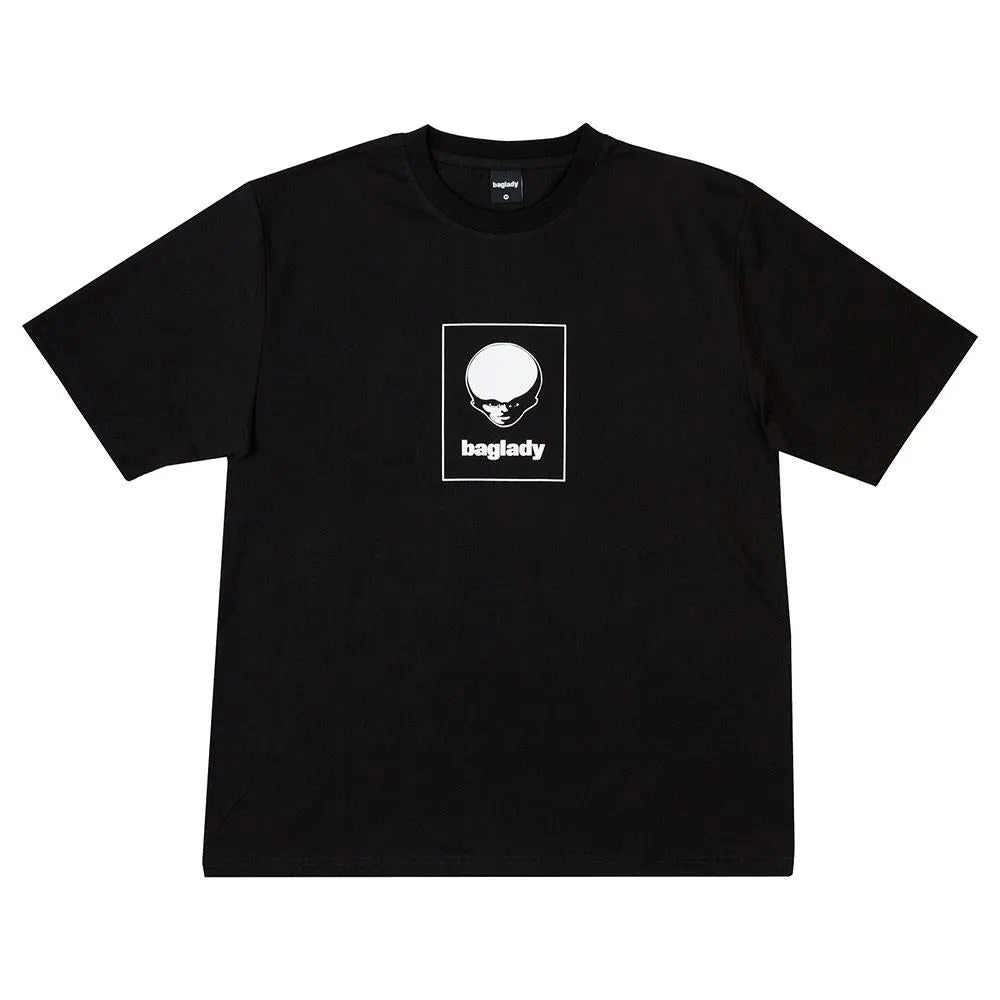 Baglady Alien Logo T-Shirt - Black