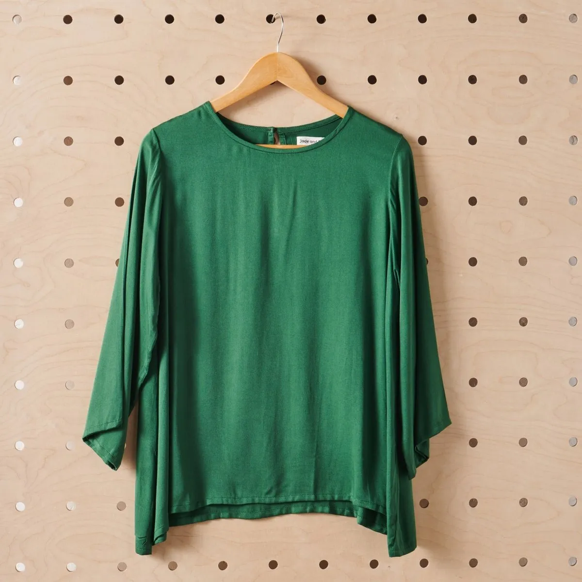 Bamboo Long Sleeve T-Shirt - Hunter Green