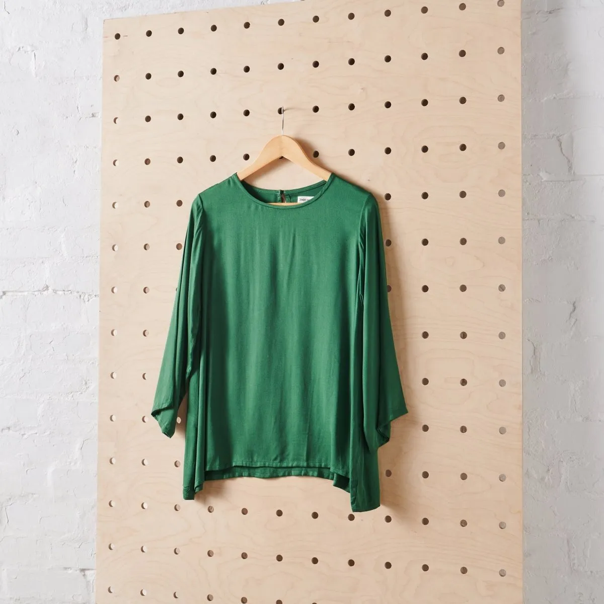 Bamboo Long Sleeve T-Shirt - Hunter Green