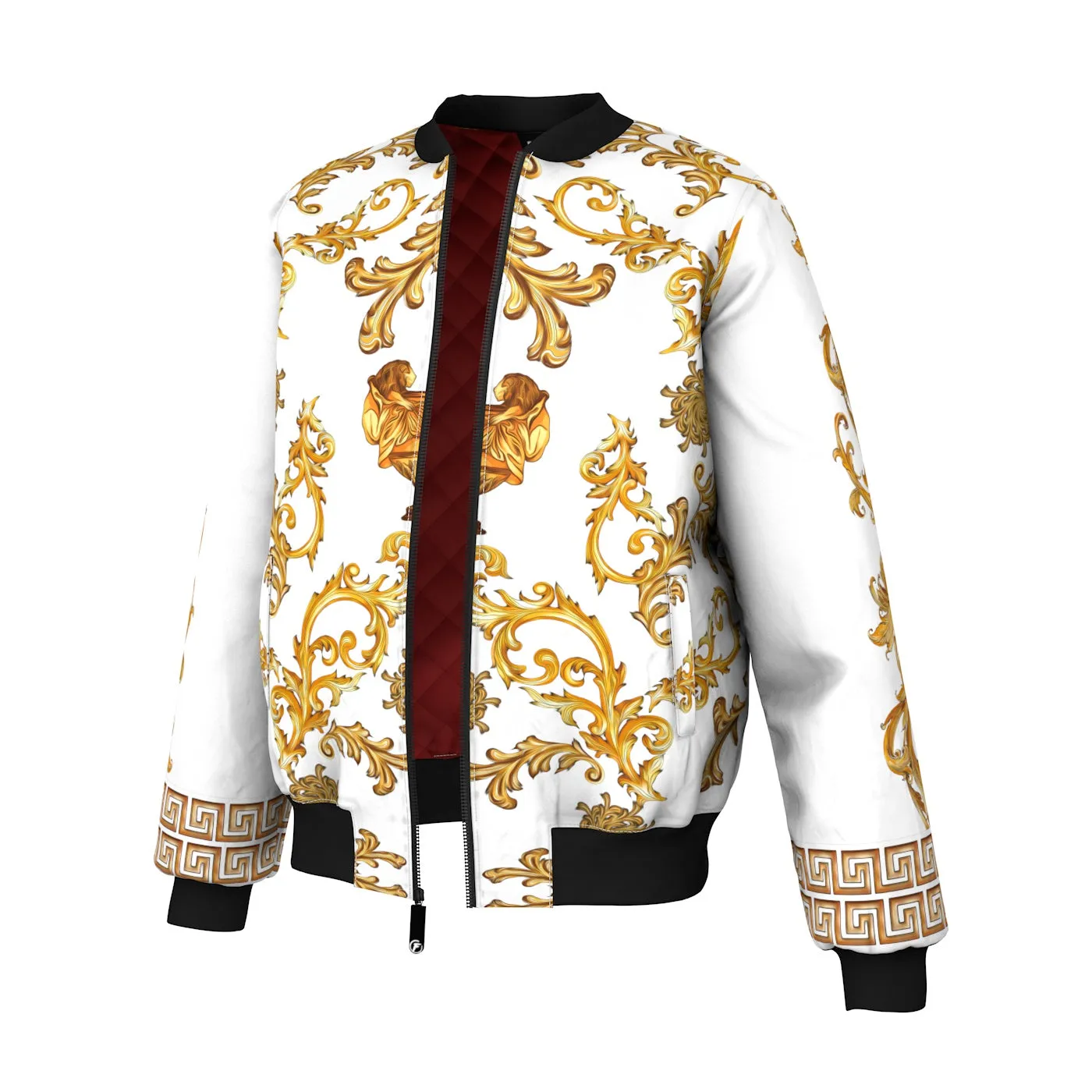 Baroque Bomber Jacket