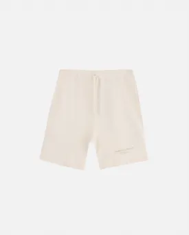 Basics Herringbone Knit Short Cream