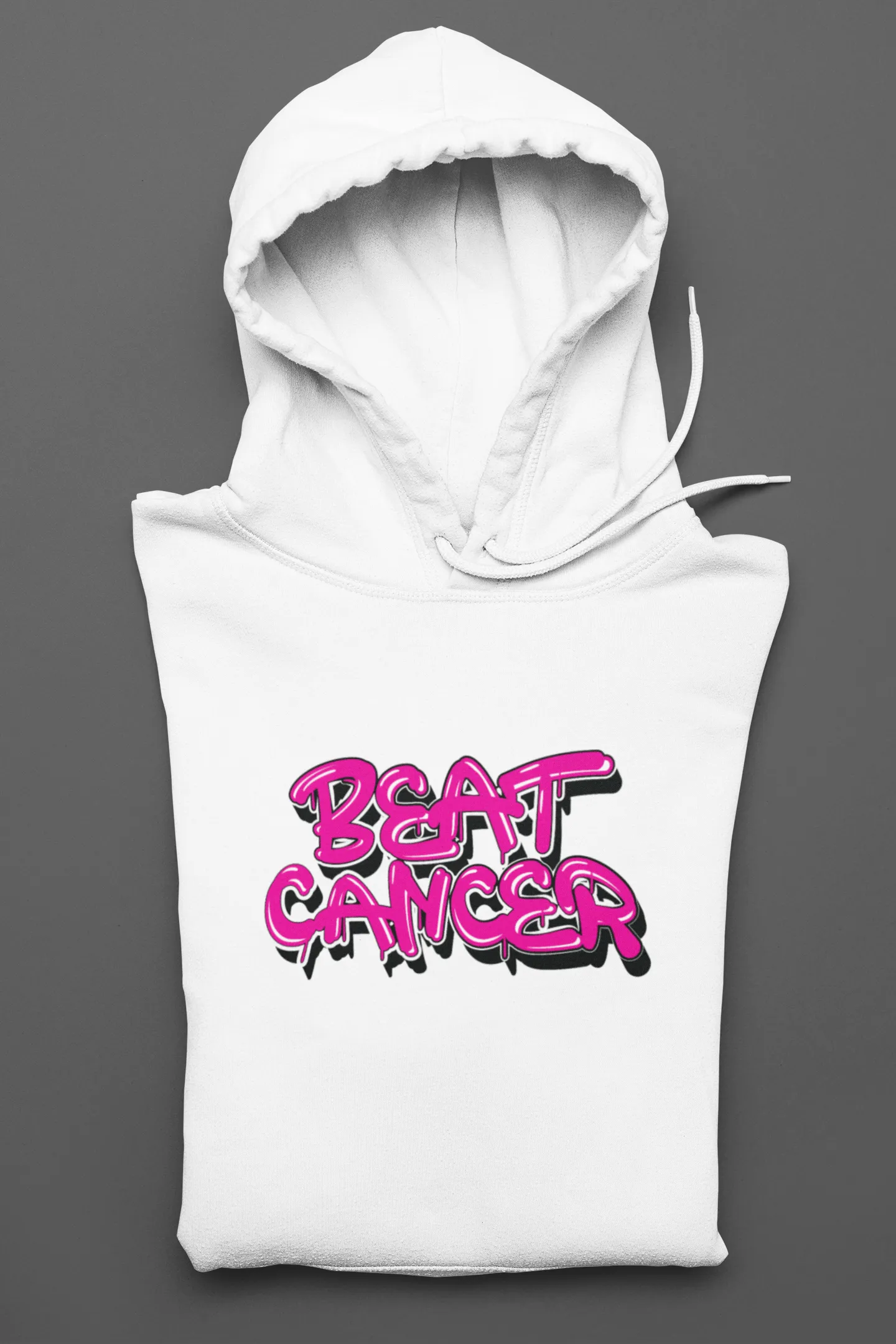 Beat Cancer Awareness Pull-over Hoodie