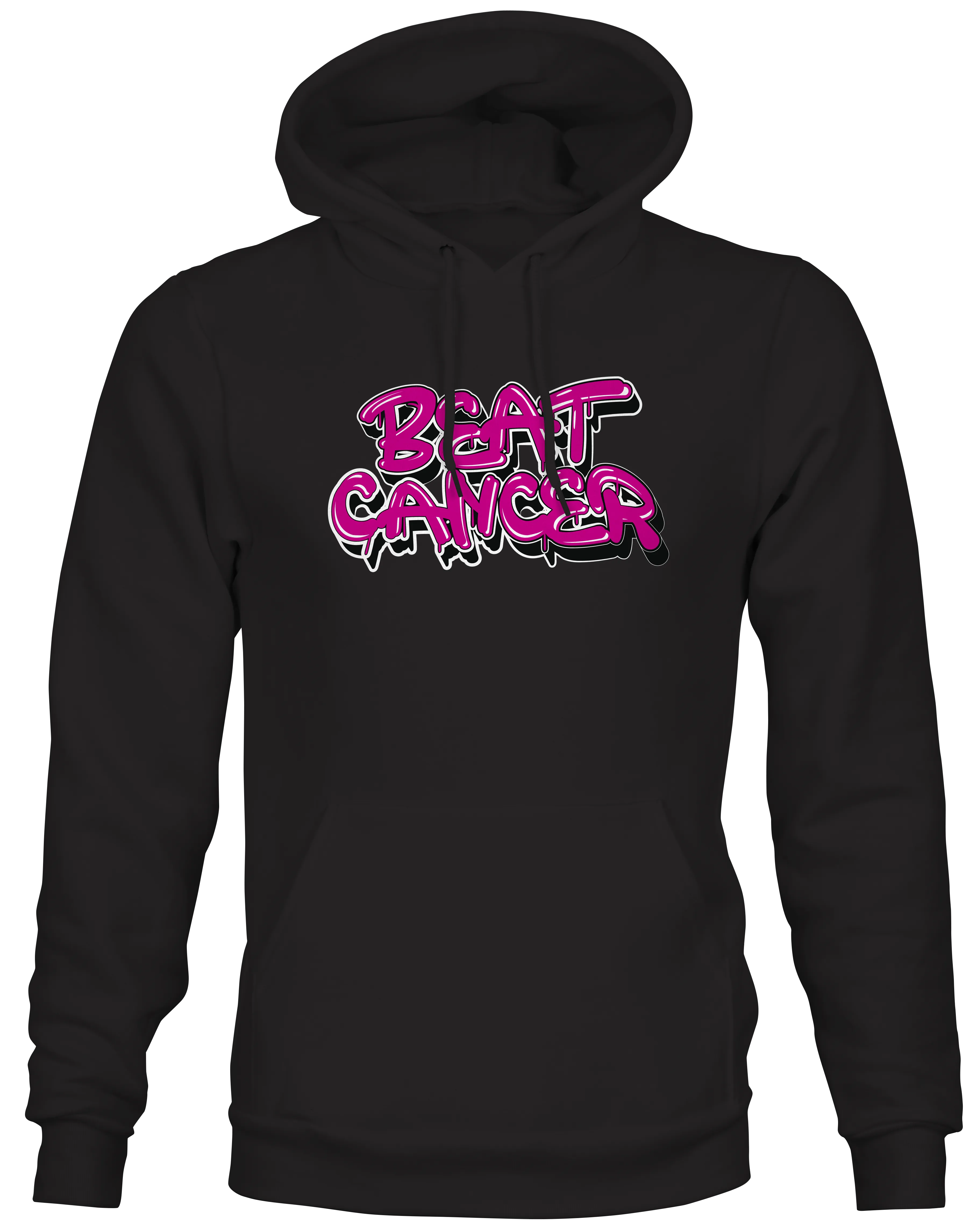 Beat Cancer Awareness Pull-over Hoodie