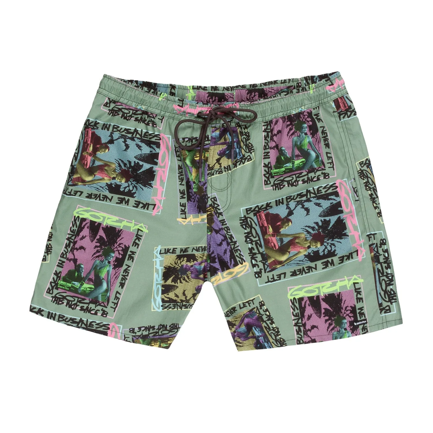 Black Beach Swim Short