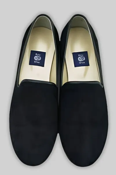 Black Suede Loafers