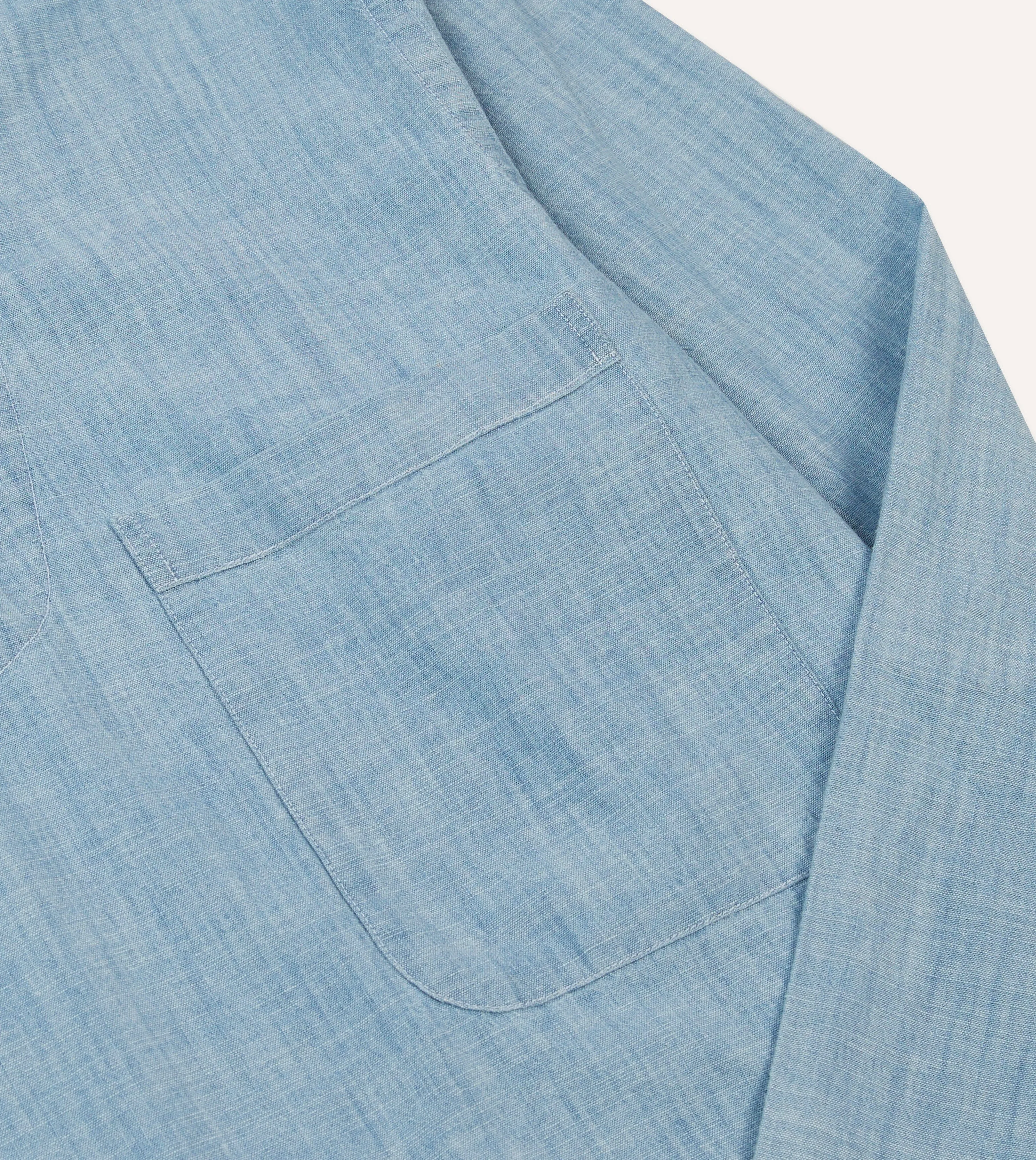 Blue Chambray Smock