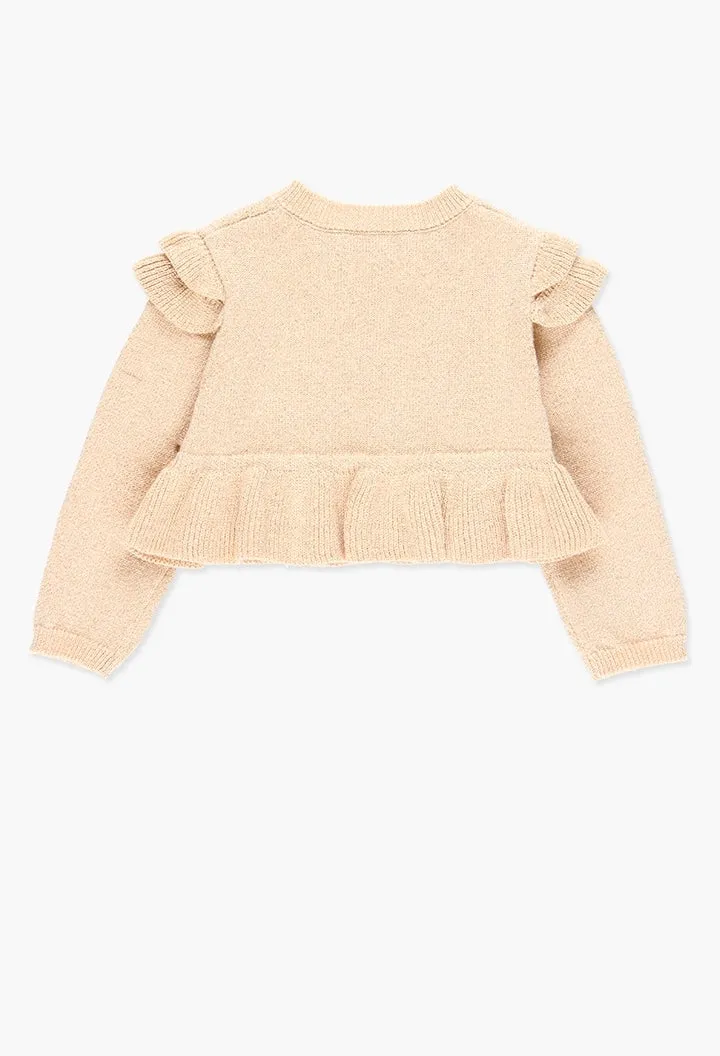 Boboli Knitwear Jacket for Baby Girl (Size 2-6)