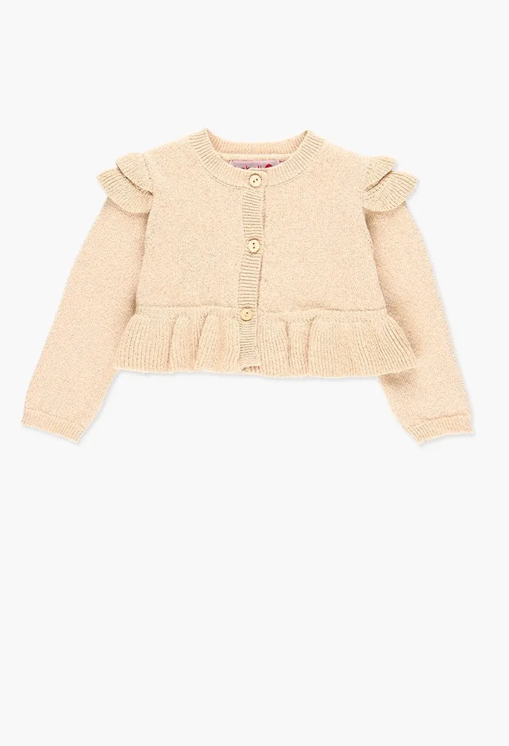 Boboli Knitwear Jacket for Baby Girl (Size 2-6)