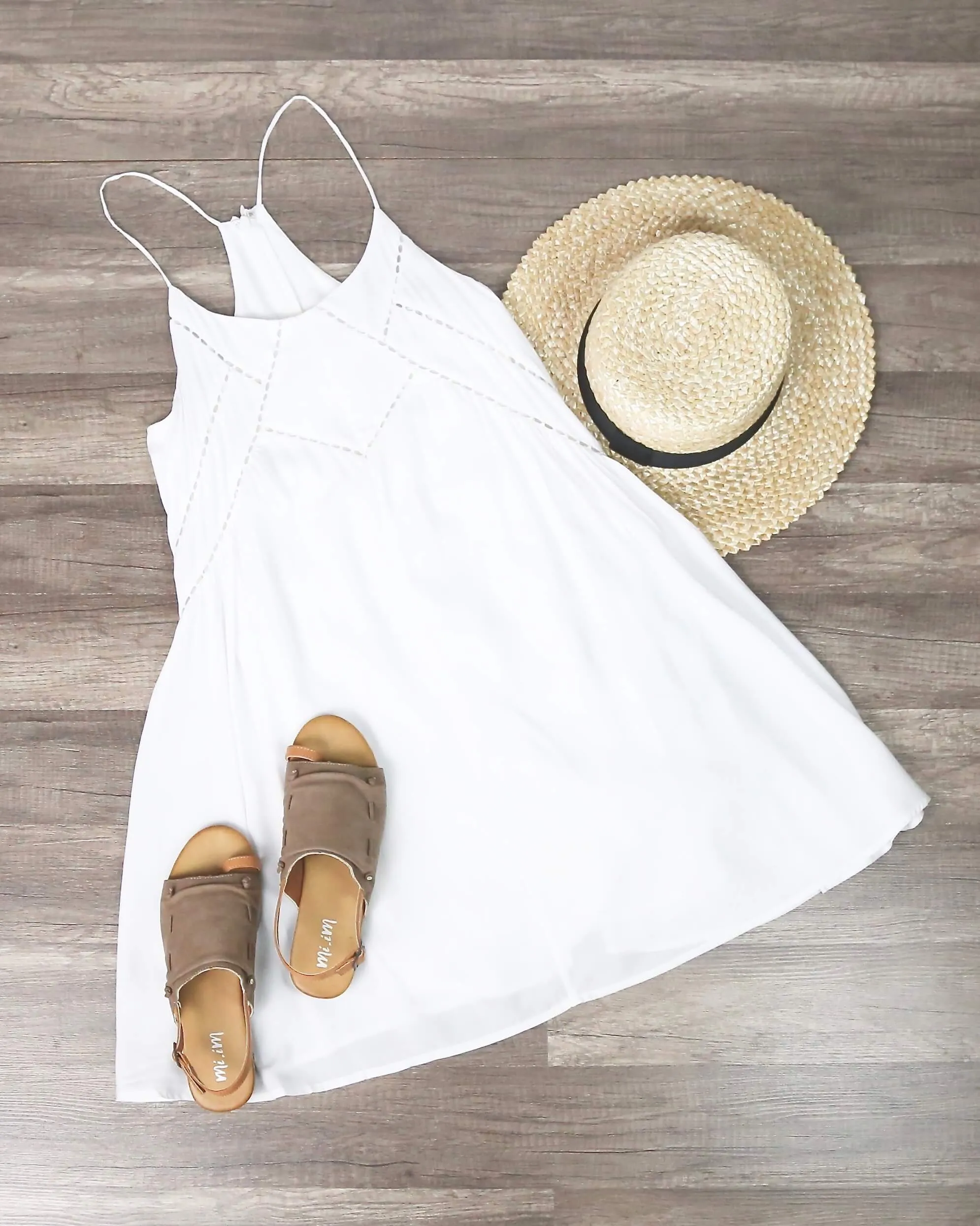 Bohemian Day Dress - Ivory