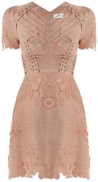 'Bowerbird' Laced-In Mini Dress