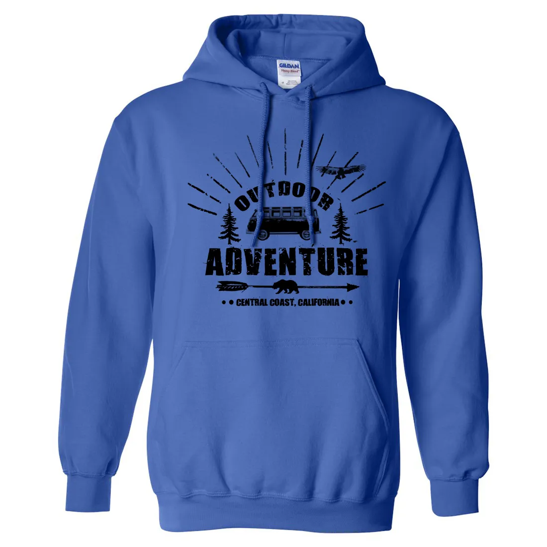 California Outdoor Adventure Sweatshirt Hoodie