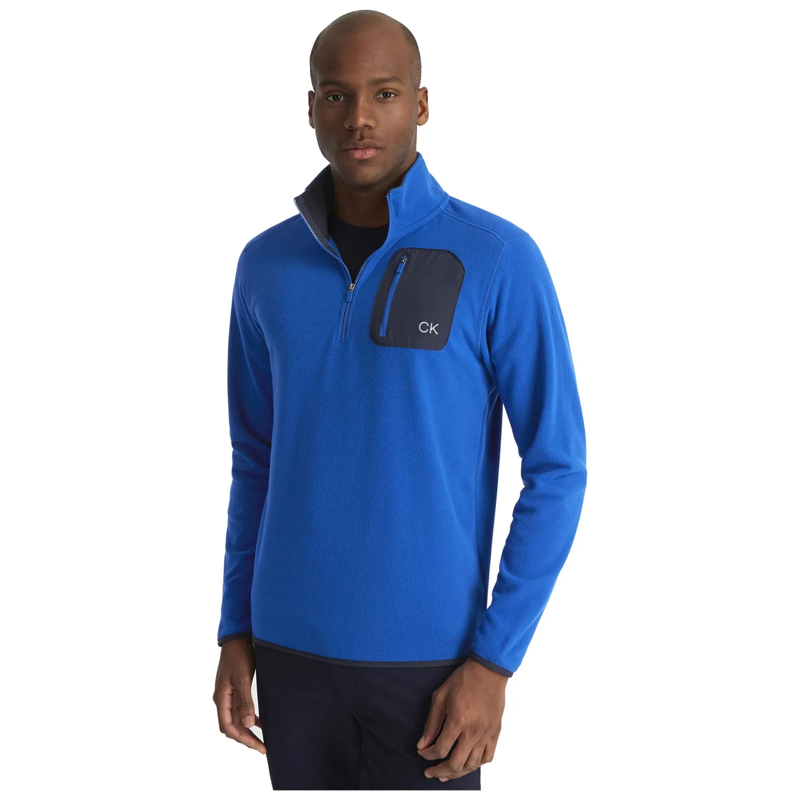 Calvin Klein Mens Planet Fleece Half Zip