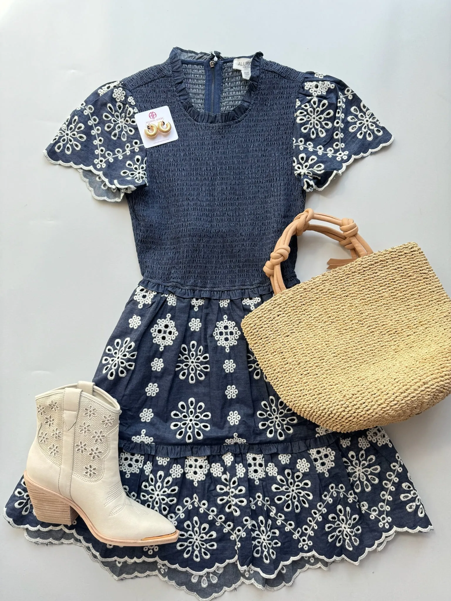 Chambray Mckenzie Mini Dress