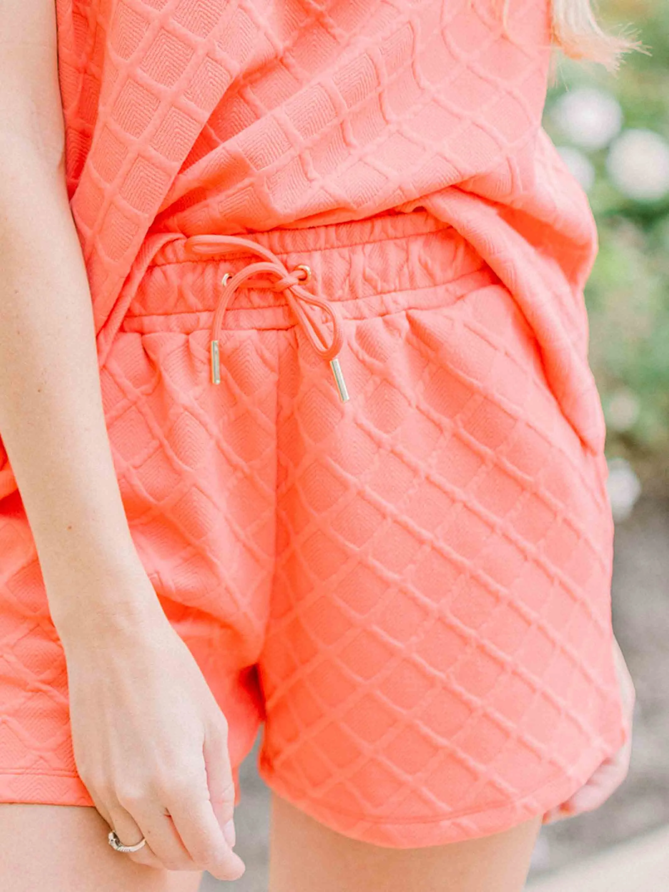 Claire Shorts | Coral