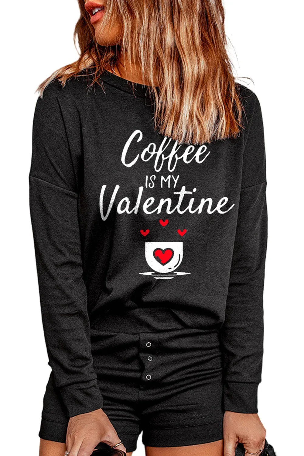 Coffee IS MY Valentine Lounge Set