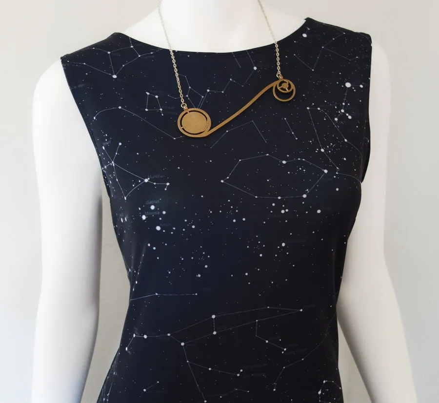 Constellation Maxi Gala Dress