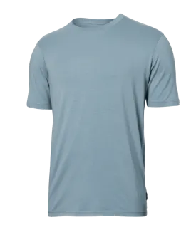 Cooling Cotton SS T-Shirt Clay Blue