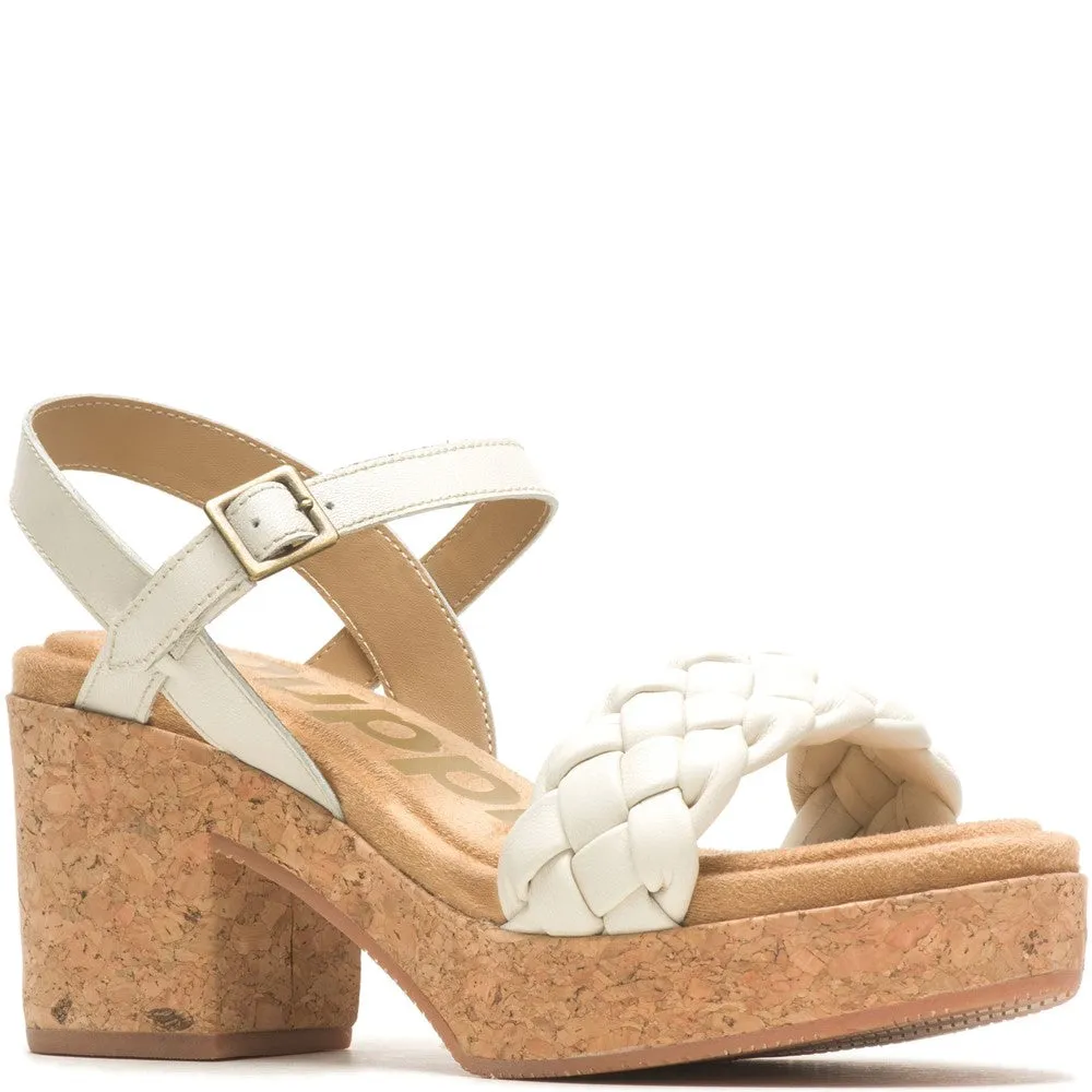 Cream Poppy Quarter Strap Sandals