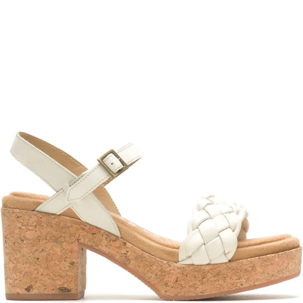 Cream Poppy Quarter Strap Sandals