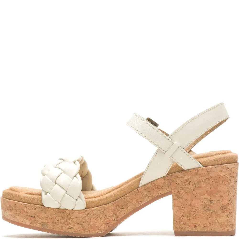 Cream Poppy Quarter Strap Sandals