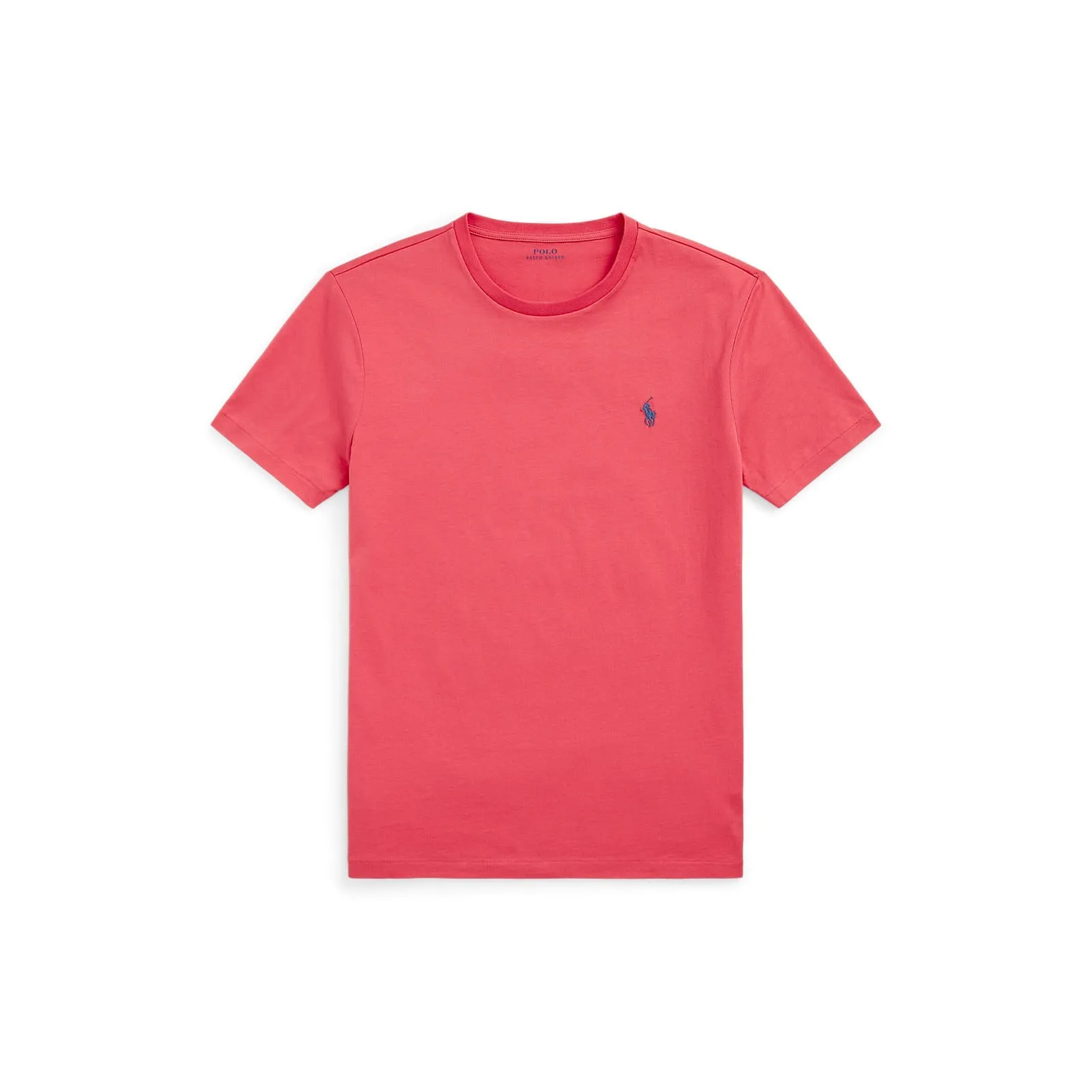 Custom Slim Fit Jersey Crewneck T-Shirt - Pale Red