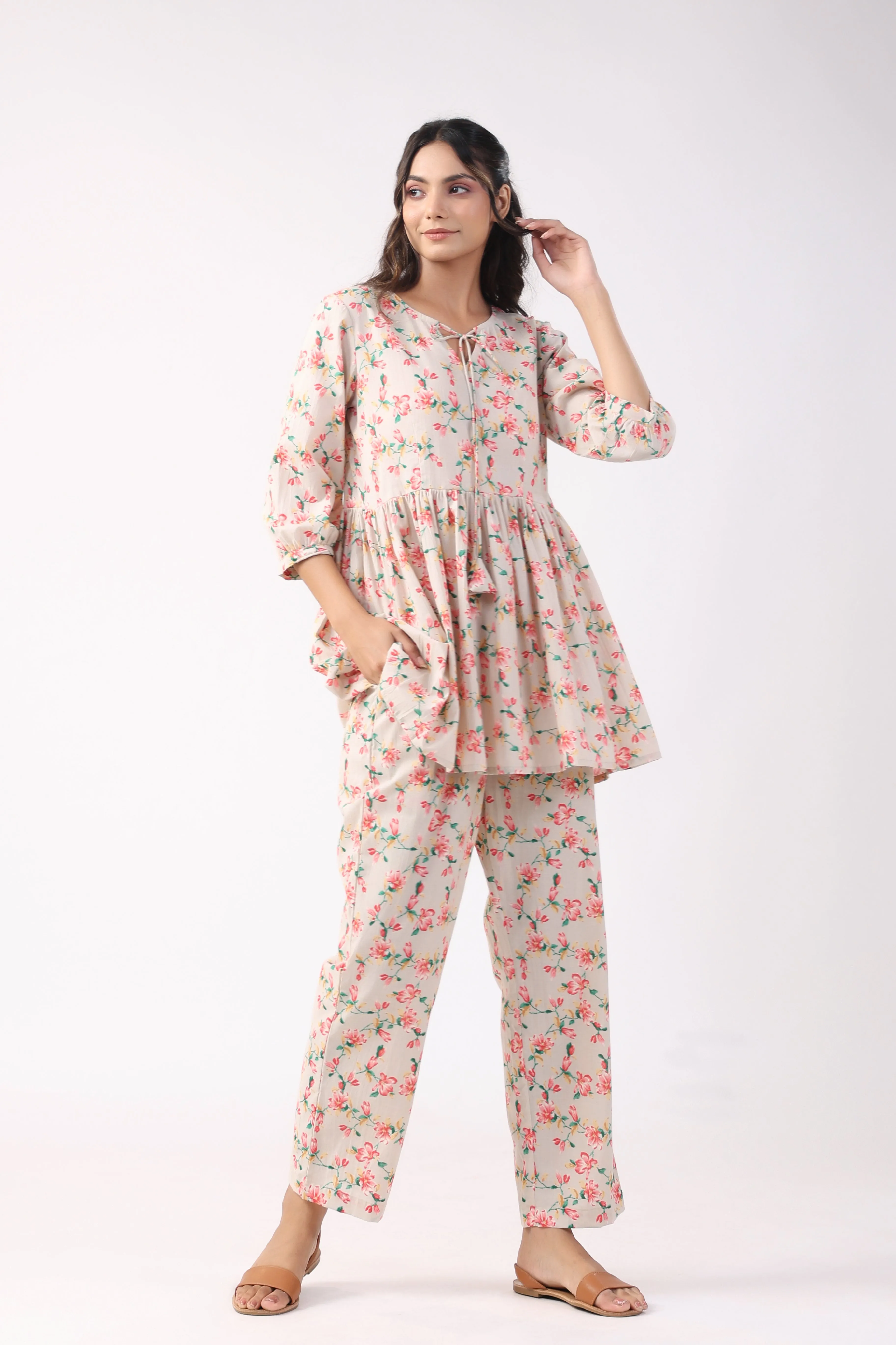 Daisy Dreaming Cotton Loungewear Set