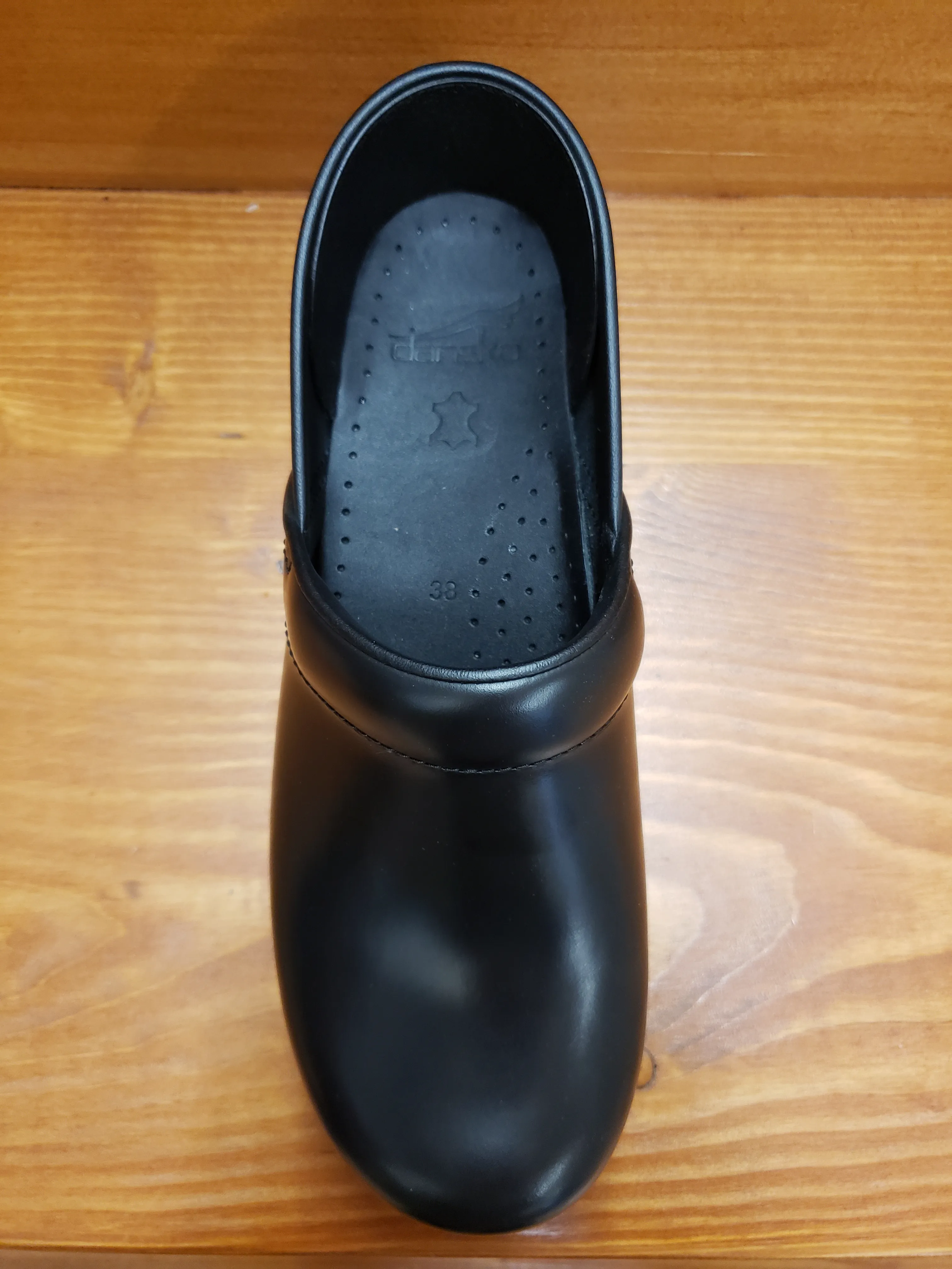 Dansko Professional Black Cabrio leather