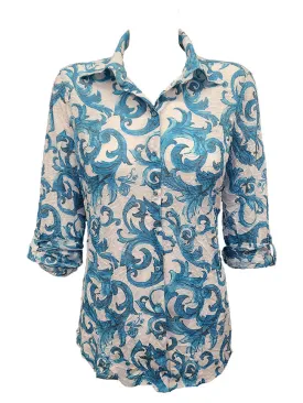 David Cline Collar Shirt 9100, Teal, Royal, Fuschia, Jet