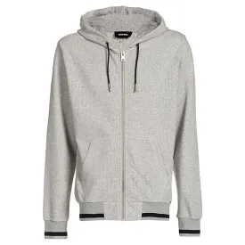 DIESEL S-Allison Cotton Hoodie Sweatshirt - Grey