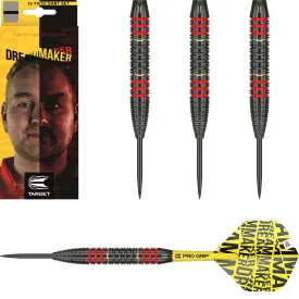 Dimitri van den Bergh Brass Steel Tip Darts by Target