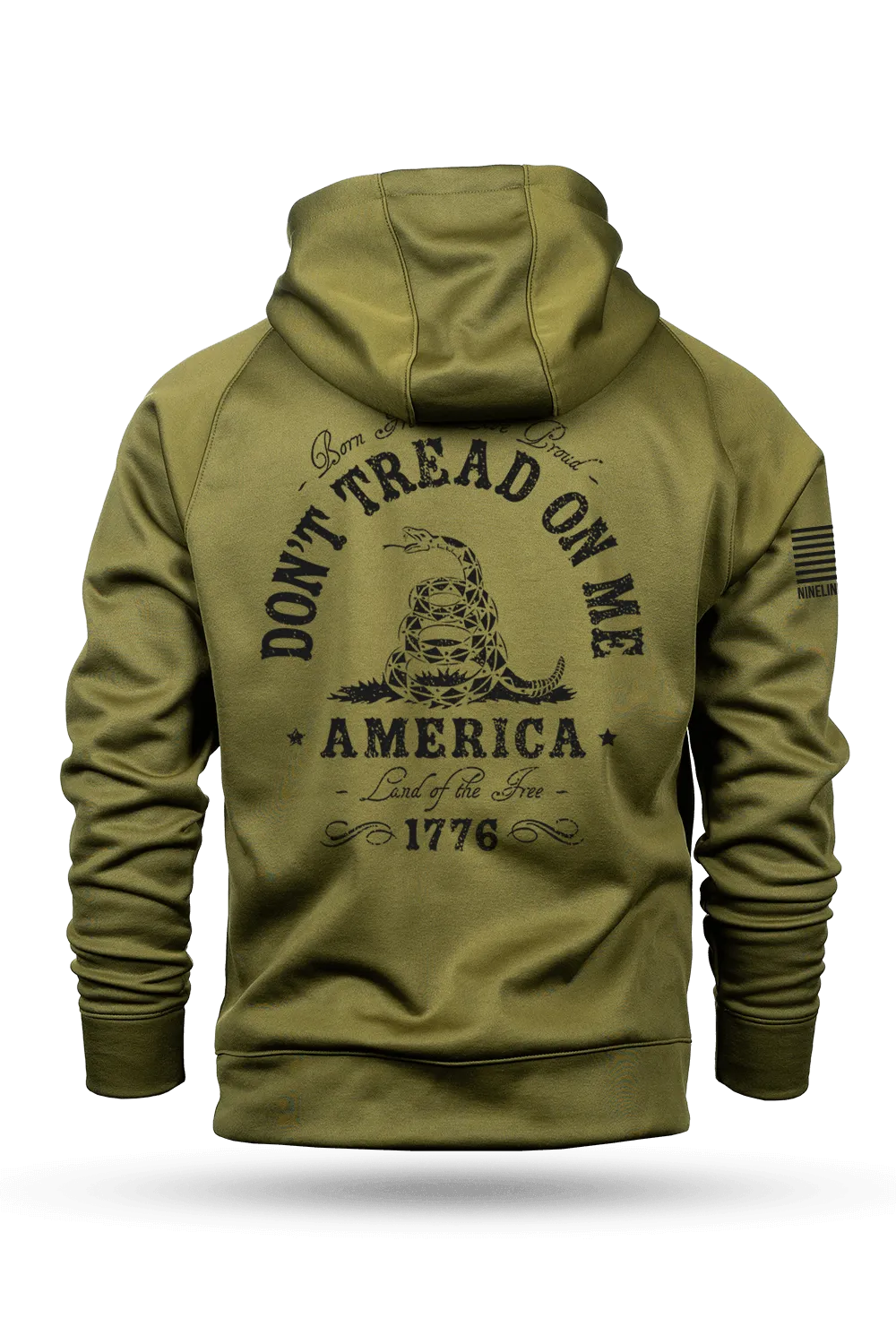 Don't Tread on Me - Raglan Tailgater Hoodie