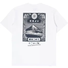 Edwin From Mt Fuji T Shirt - White