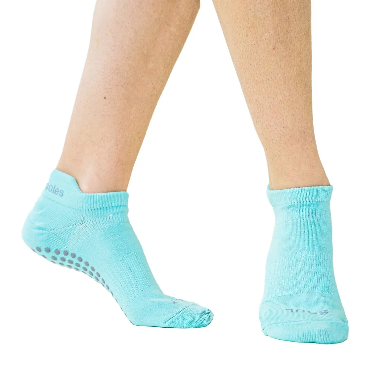 Emery Tab Back Grip Socks (Barre / Pilates)